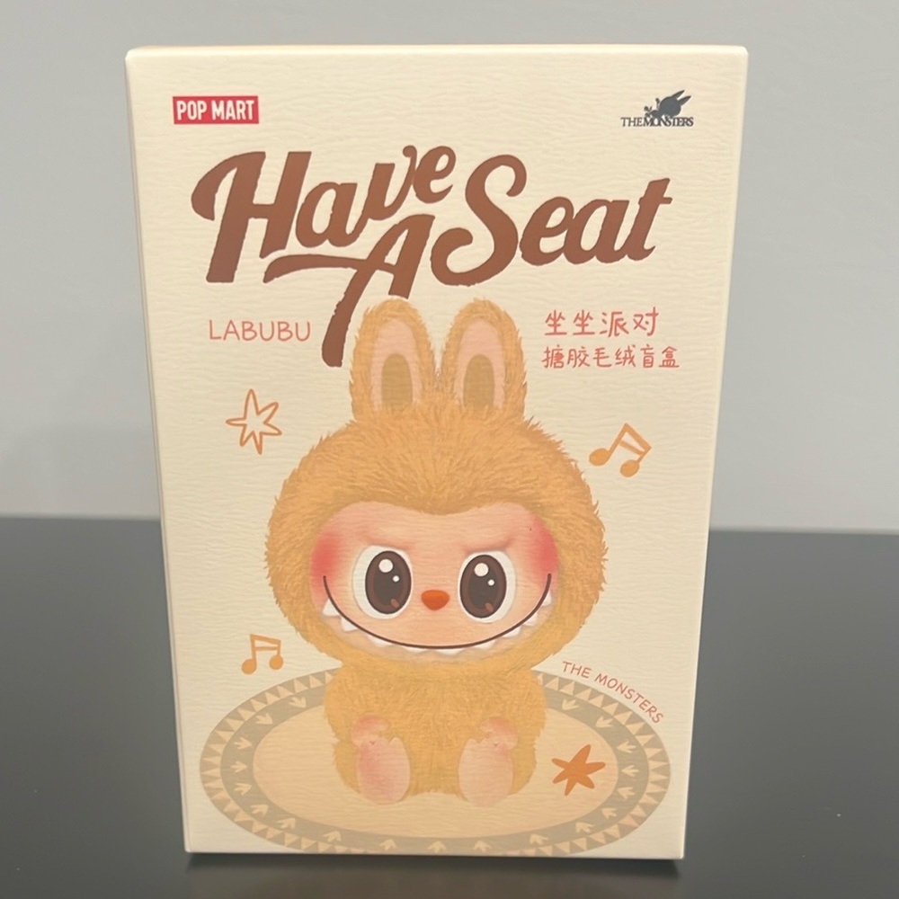 Labubu 'Have A Seat' Figurine